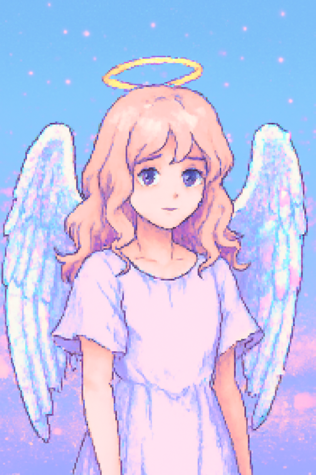 angel femboy mascot